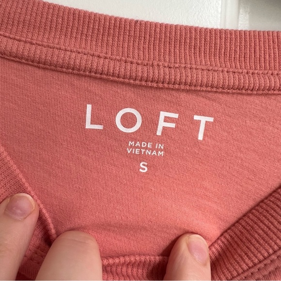 Loft Peach Tank Sweater - Picture 2 of 3